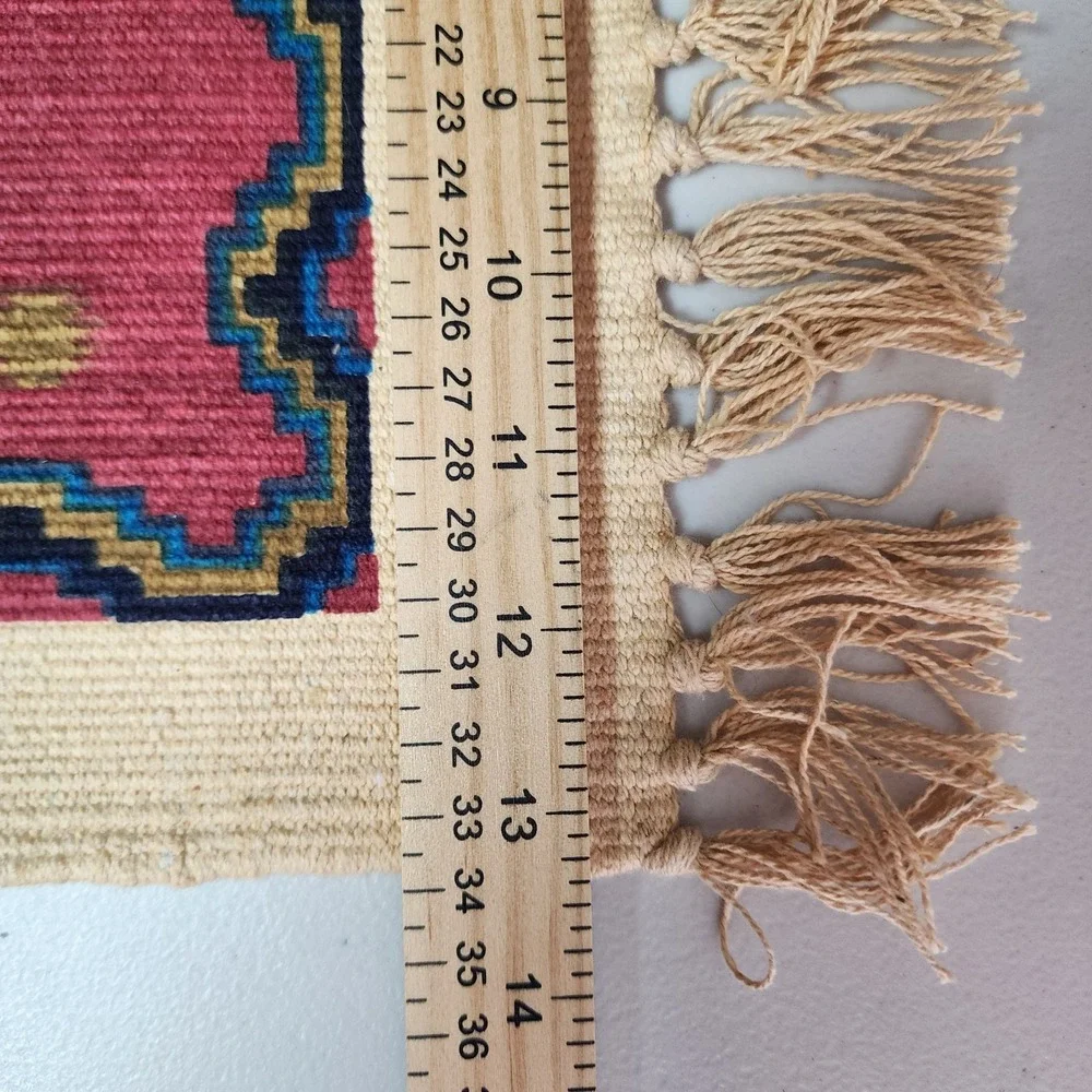 Southwestern 6 KOKOPELLI Cotton Woven Placemats EL PASO SADDLE BLANKET CO